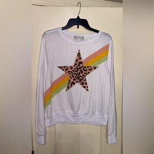 Wildfox. Lightweight sweatshirt. Super cute. Sz medium.